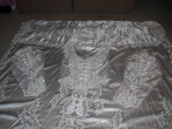 wedding dress quilt