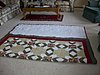 Click image for larger version

Name:	2013 Dec Completed Tom's quilt after 3 yrs from start. Machine Pieced & hand quilted. 158 X 96 i.JPG
Views:	9991
Size:	597.6 KB
ID:	468725