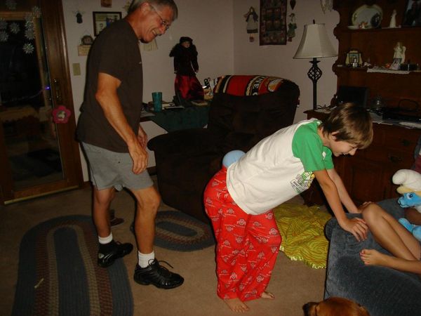 My GS answer to Birthday spanking LOL!!! - Quiltingboard Forums