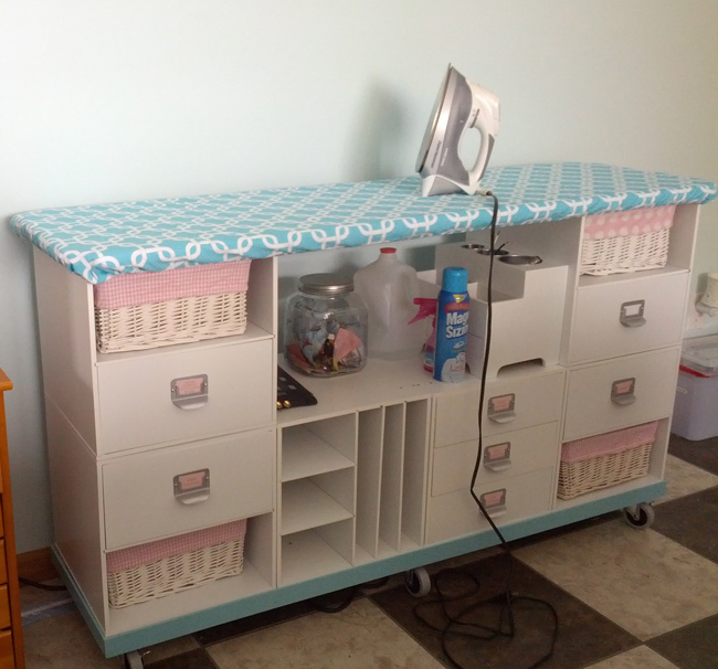 Sharing my new ironing center - Quiltingboard Forums