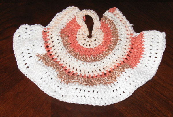 Crochet Angel Dishcloth