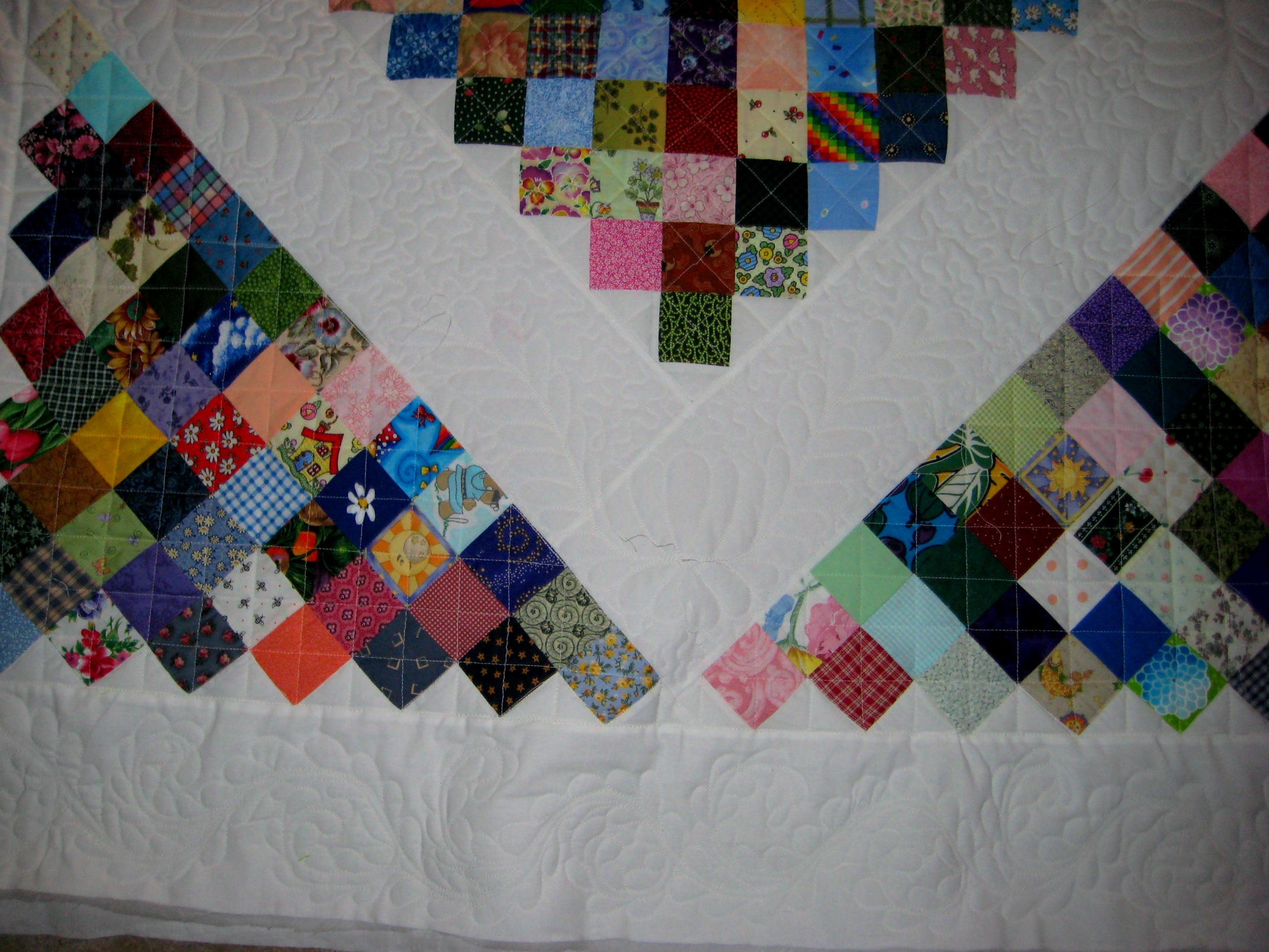 Boston Commons quilted by Aubrey's Quilting Creations