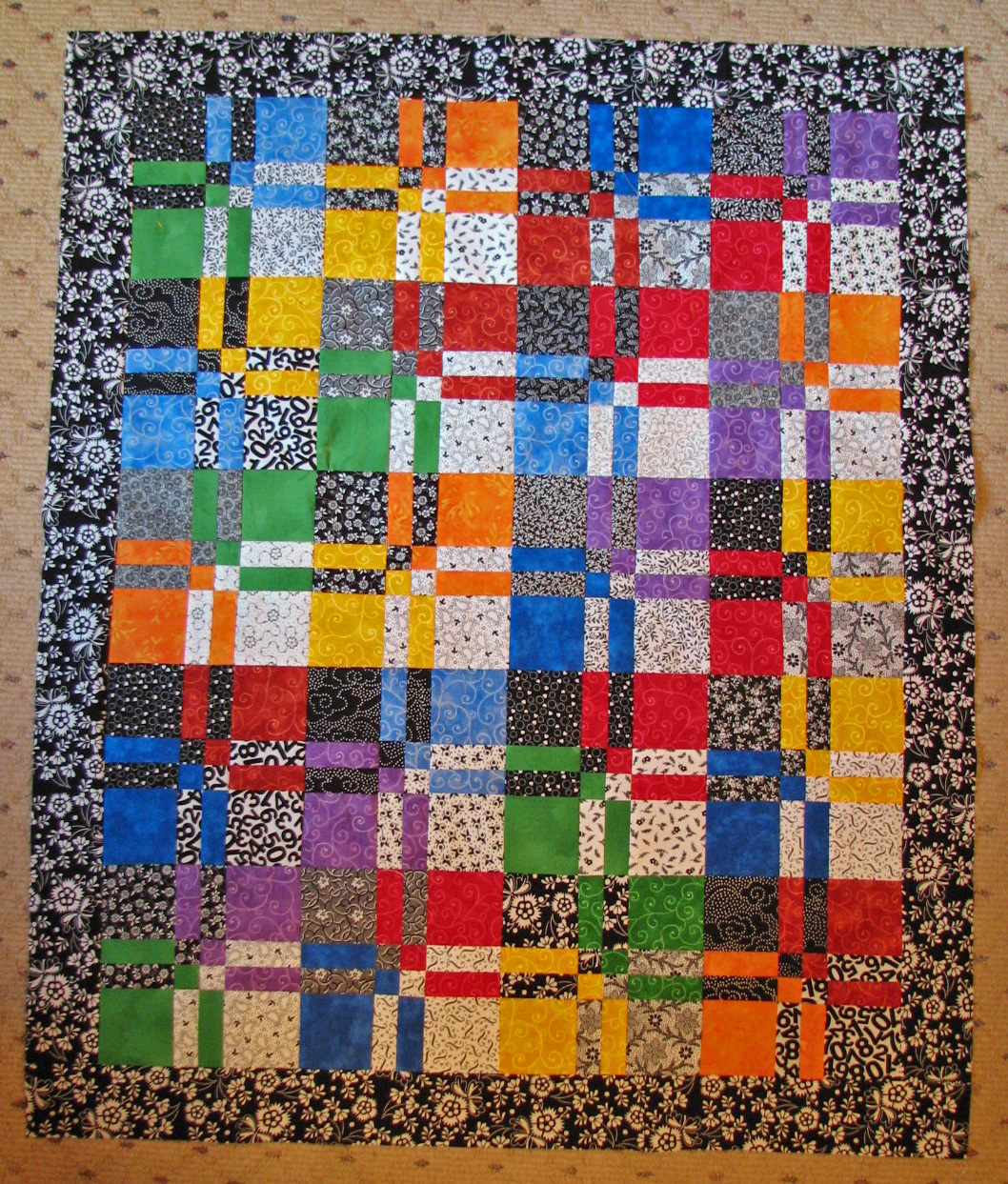 Disappearing 4 patch--I wanted to try it, but with these colors ...