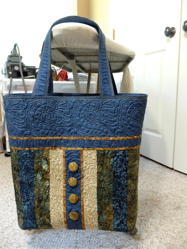 One last tote bag :) - Quiltingboard Forums