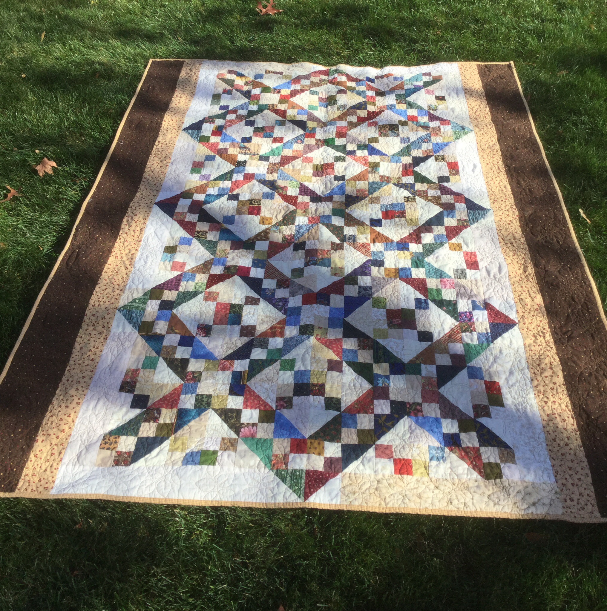 Scrappy Jacob's Ladder - Quiltingboard Forums