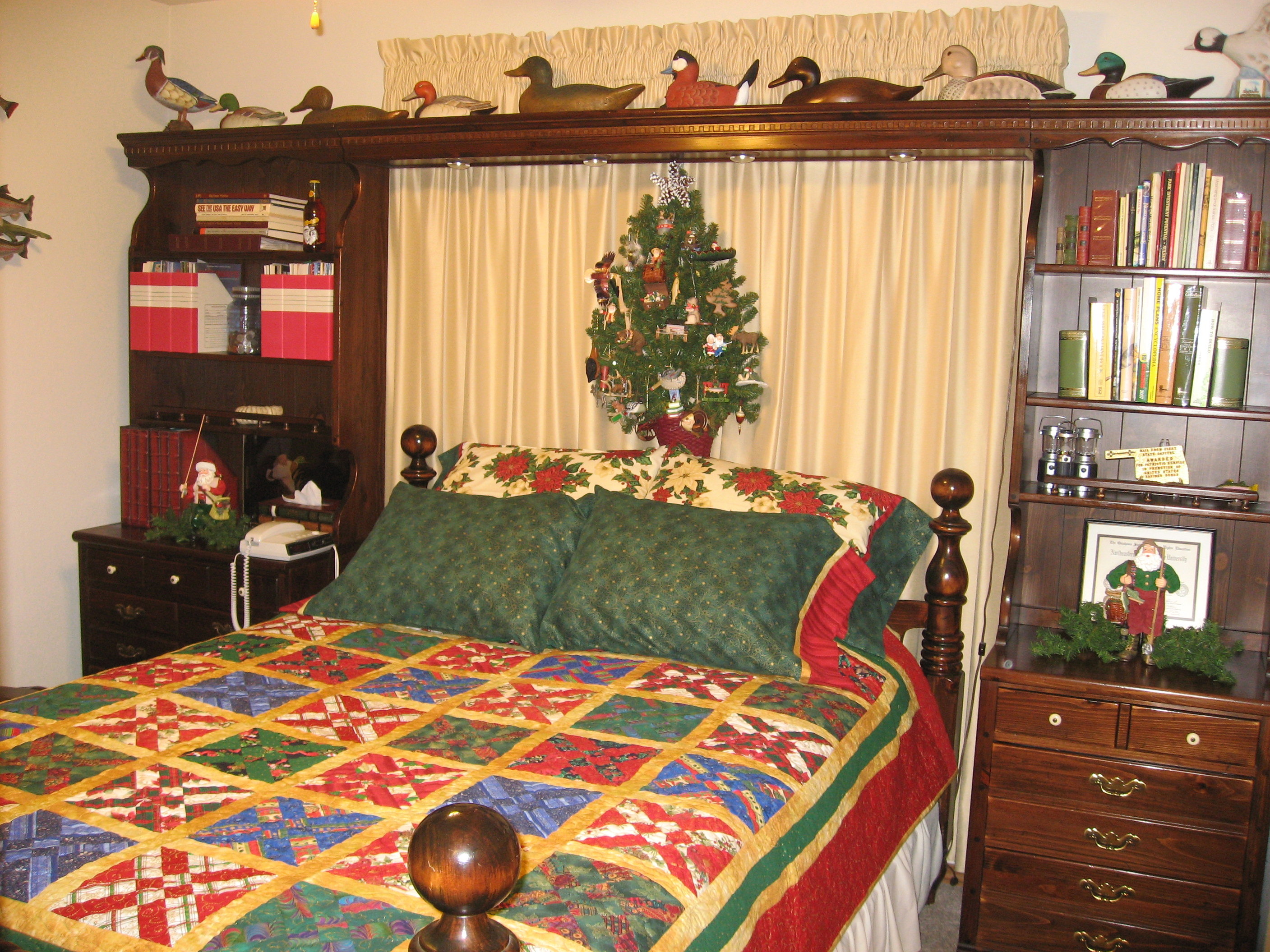 Christmas Decorating With Quilts Quiltingboard Forums
