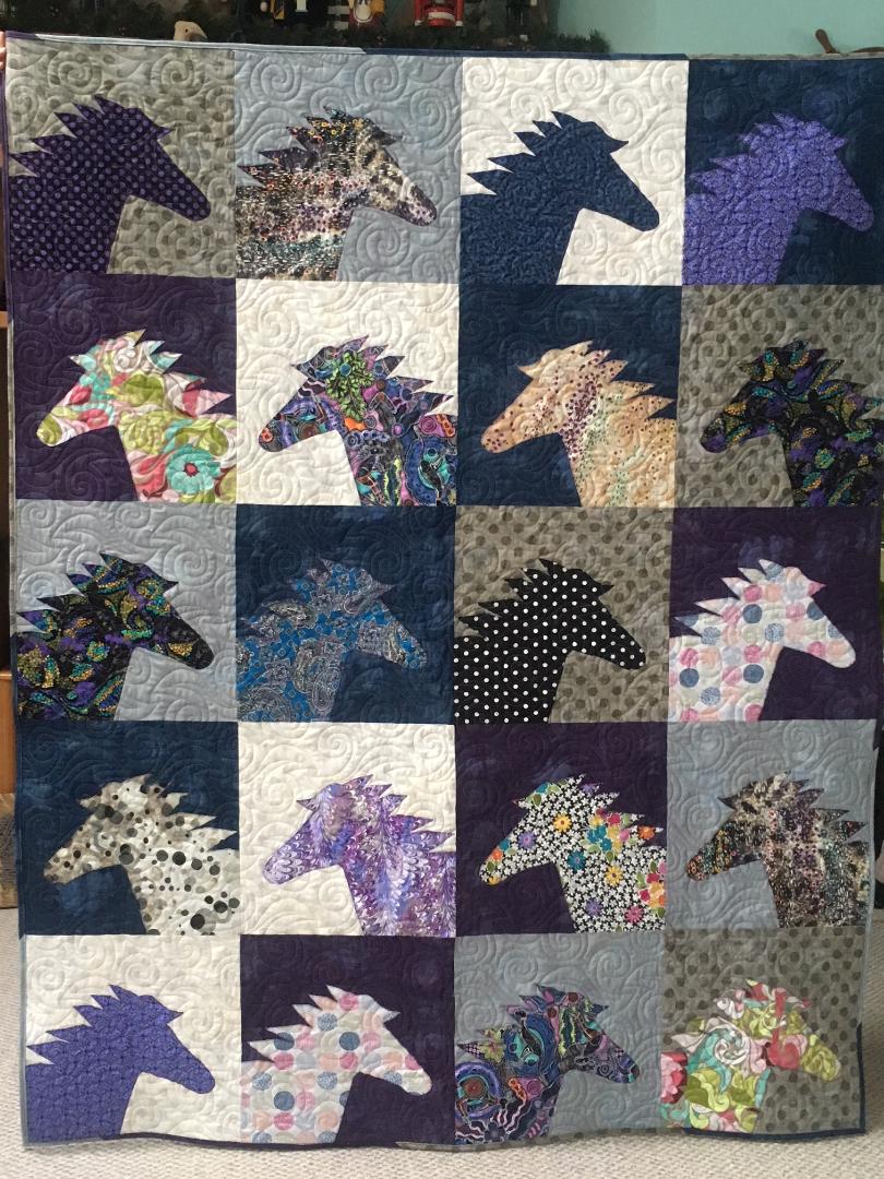horse quilt gift - Quiltingboard Forums