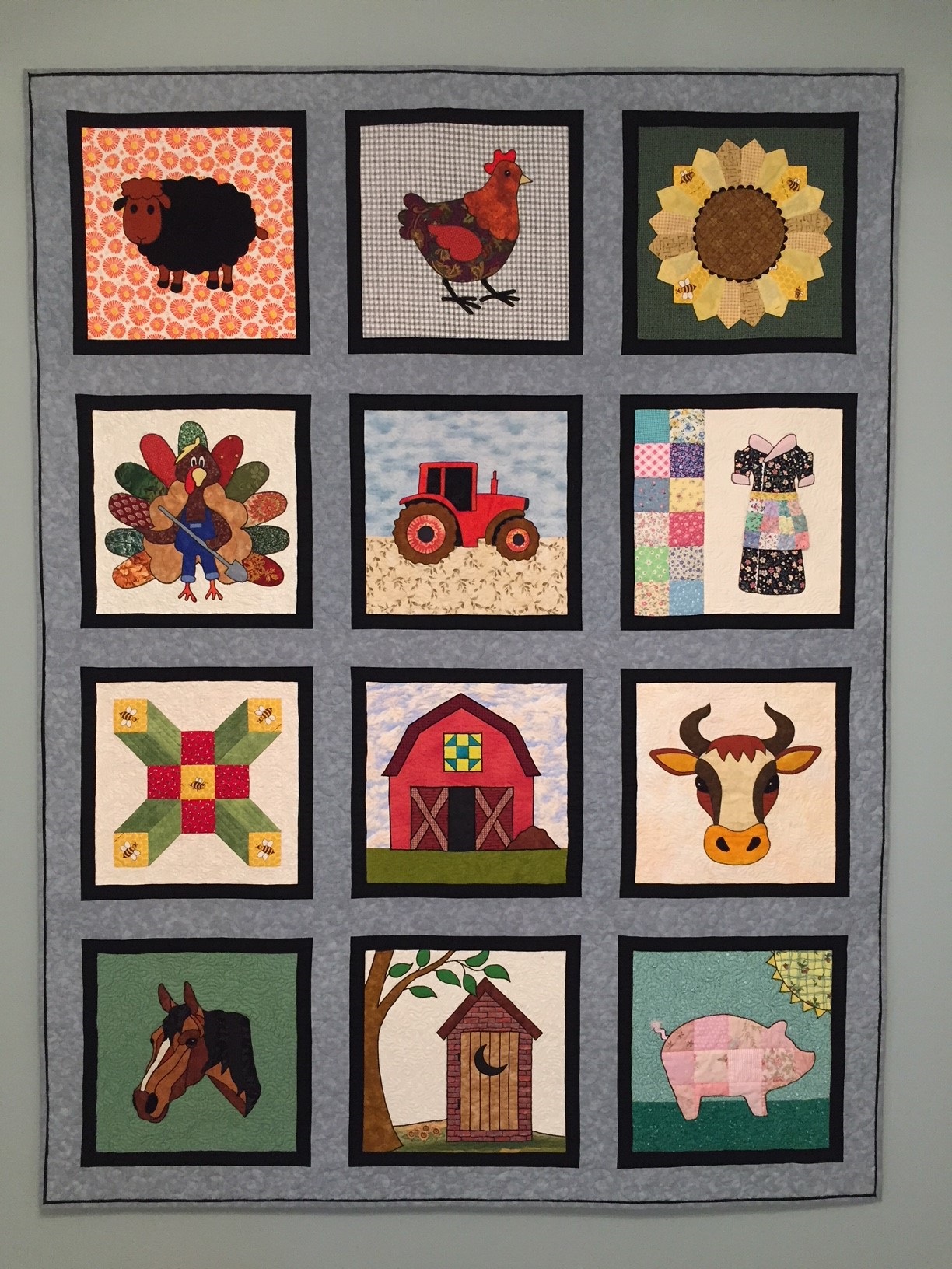Fun on the Farm BOM from Quilt in a Day - Quiltingboard Forums
