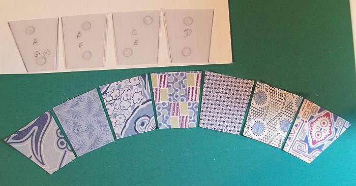 Using Creative Grid templates to make a Double Wedding Ring quilt