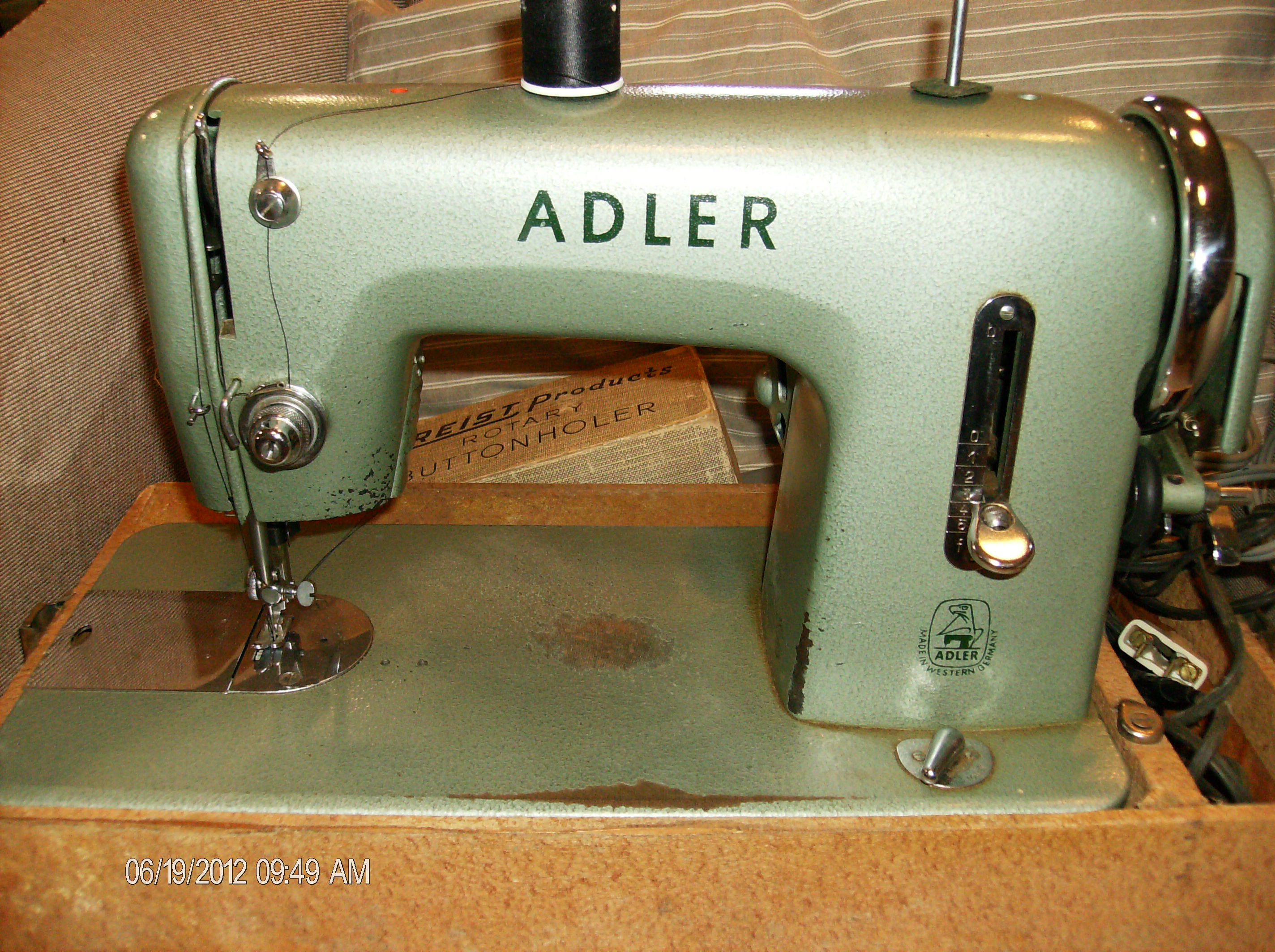 $10 ADLER sewing machine - Quiltingboard Forums