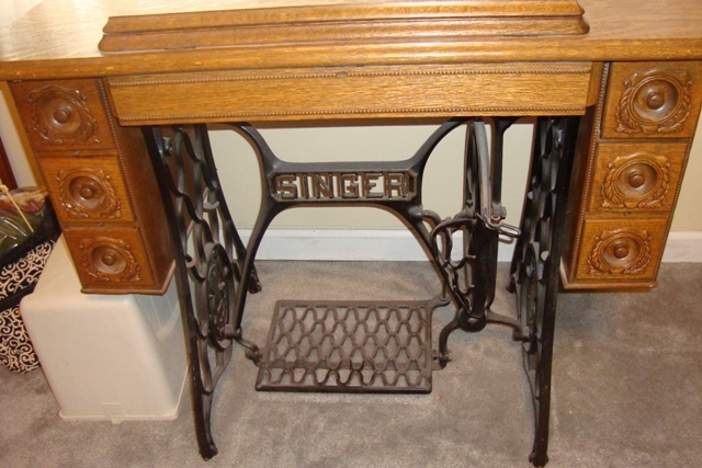 Need Help Trying To Fit My 301 Into A Singer Treadle Cabinet 5 6