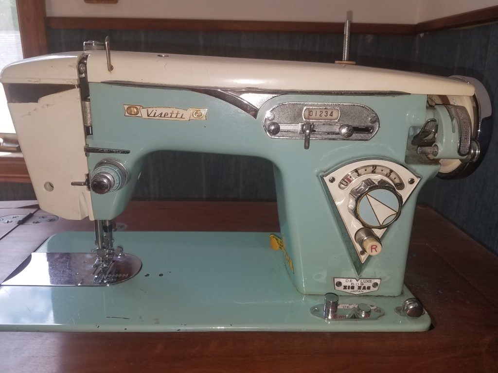 Vintage Japanese 'Badged' Zig Zag and Straight Sew Sewing Machines