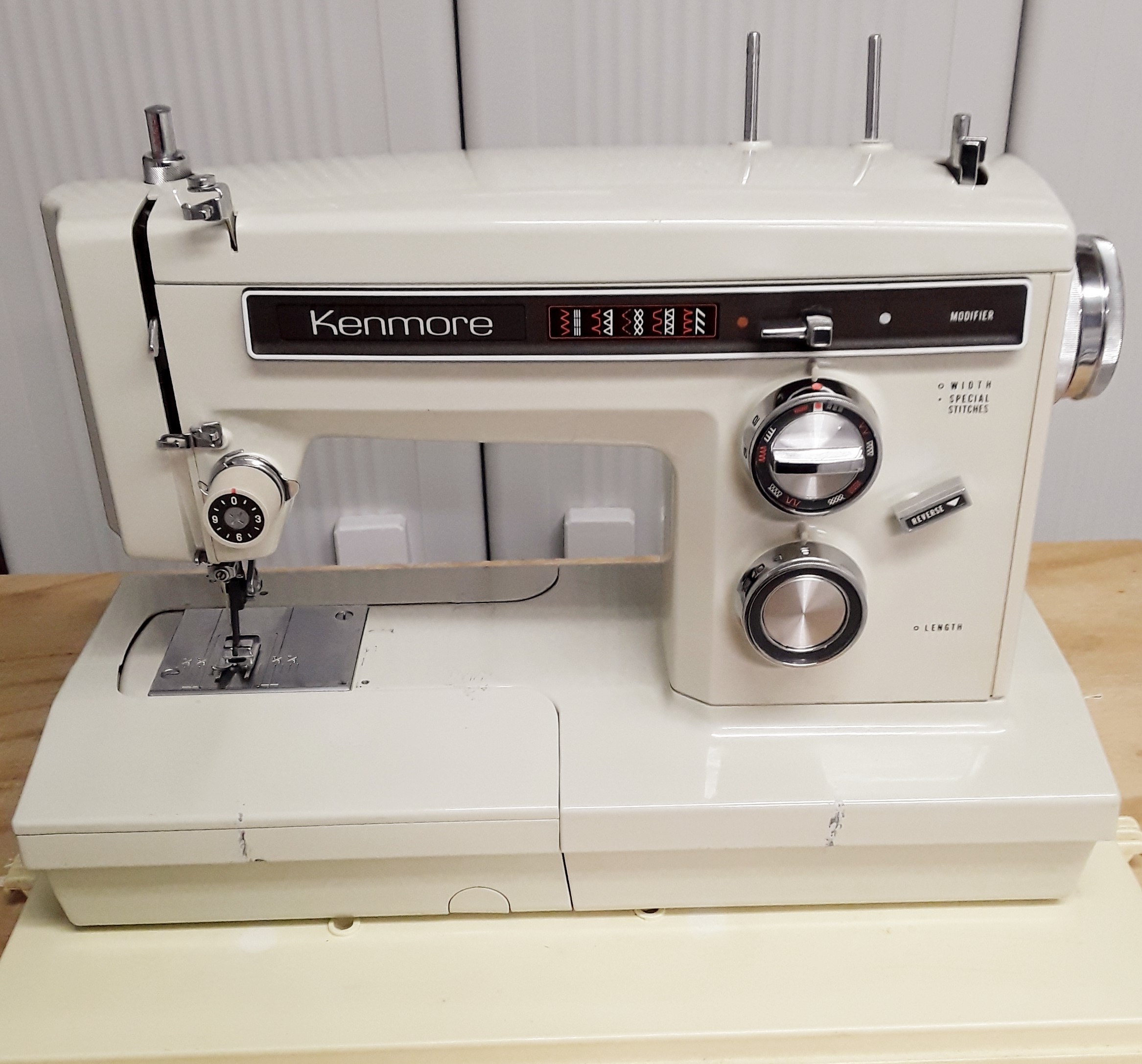 Reconditioning a Vintage All Metal Kenmore Model 158.19412 Convertible  Sewing Machine – Professionally Restored Vintage Fine Quality Sewing  Machines